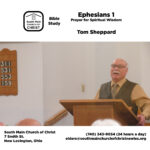 South Main Church of Christ Bible Study